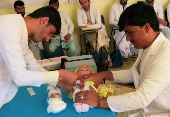 OCCD Vaccinators in practical work (Initial training 2020/2021)