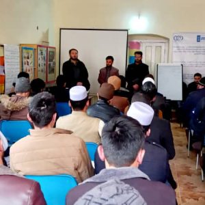 BGL - UNESCO - Jawzjan - Facilitators Training Bamyan, Jawzjan and Kandahar Project, UNESCO – Basic General Literacy (BGL)